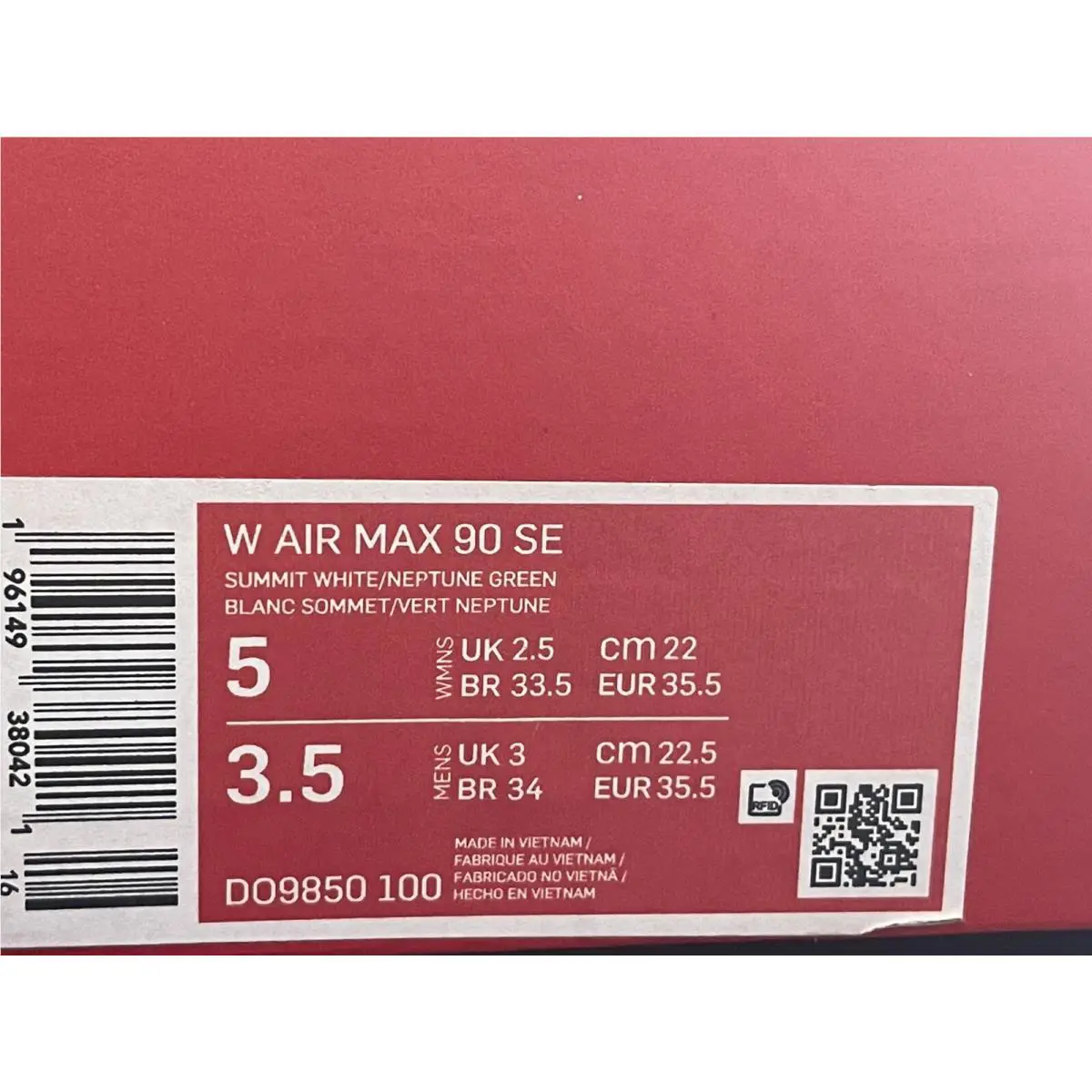 Nike shoes - Nike Air Max 90 - Air Max - DO9850-100 - White, Manufacturer: White (UPC: 0196149380421) 4