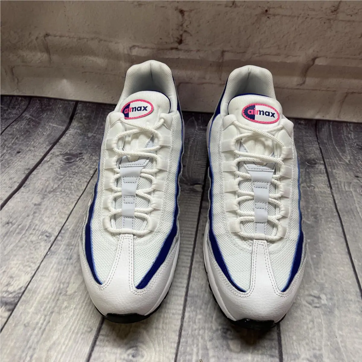Nike shoes - Nike Air Max 95 - Air Max - DC9210-100 - White-Pink-Blue 2