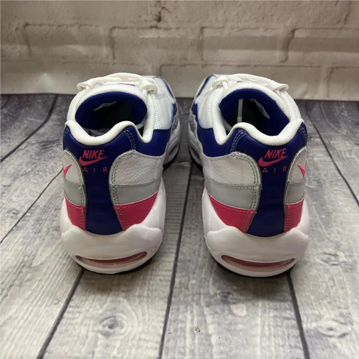 Nike shoes - Nike Air Max 95 - Air Max - DC9210-100 - White-Pink-Blue 3