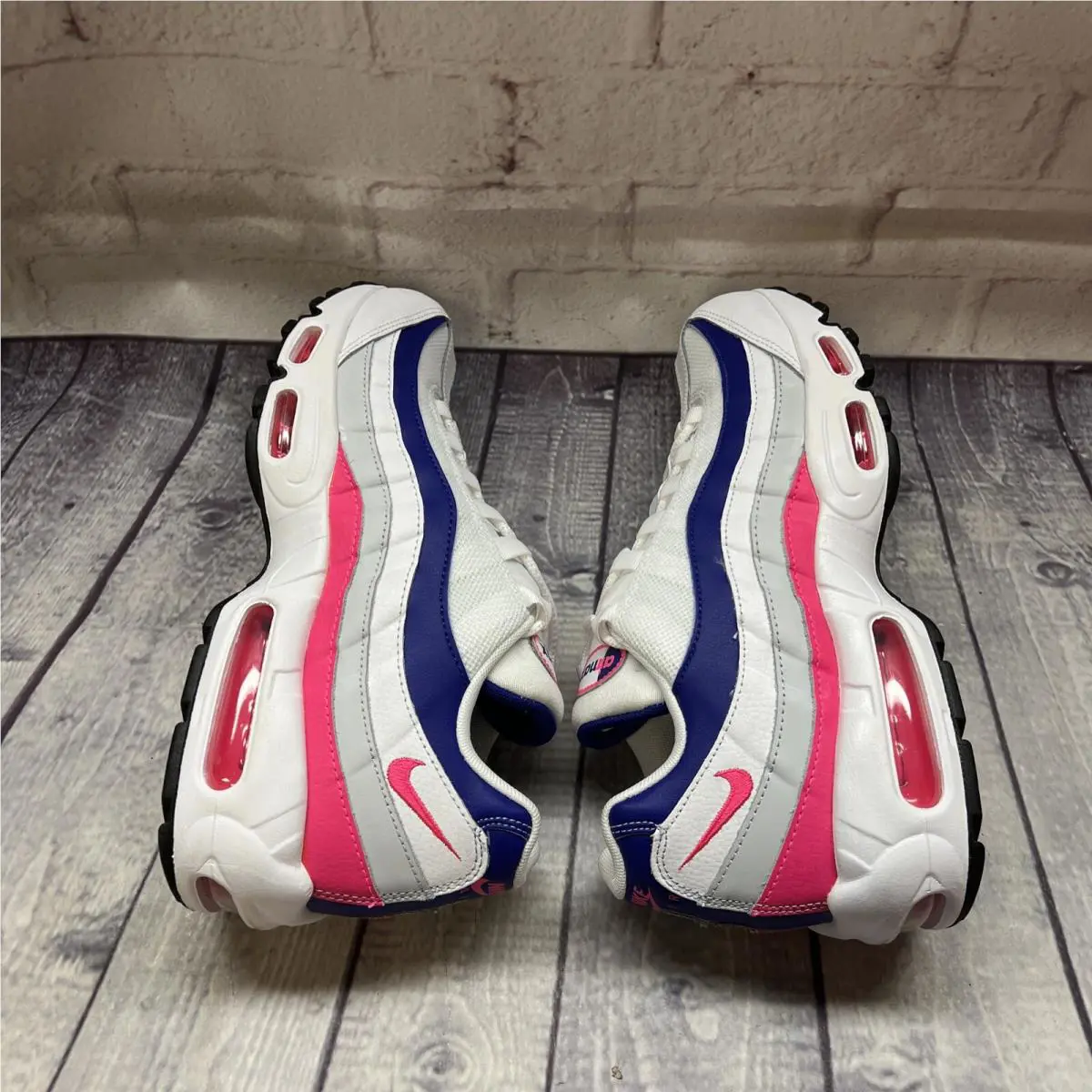 Nike shoes - Nike Air Max 95 - Air Max - DC9210-100 - White-Pink-Blue 5