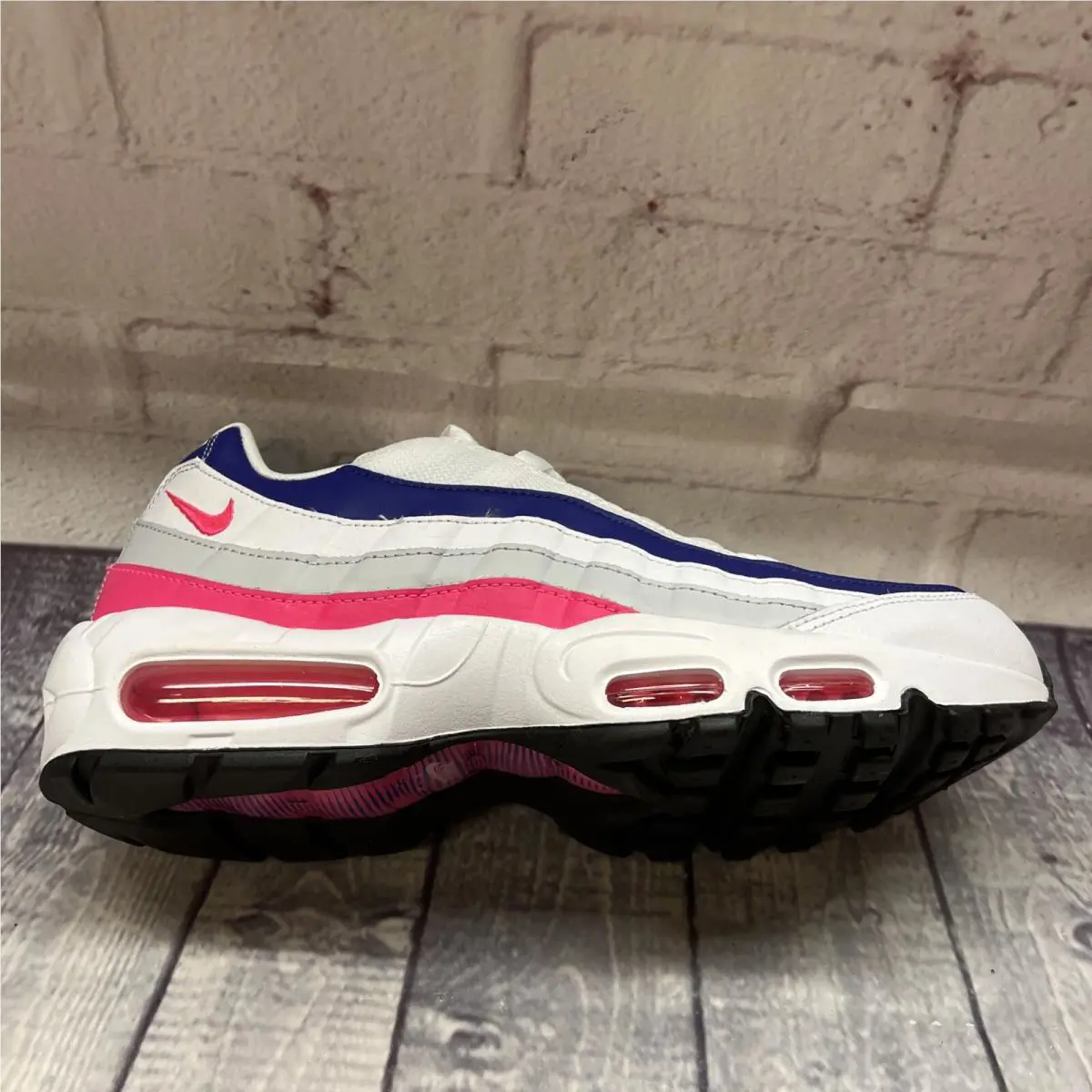 Nike shoes - Nike Air Max 95 - Air Max - DC9210-100 - White-Pink-Blue 7