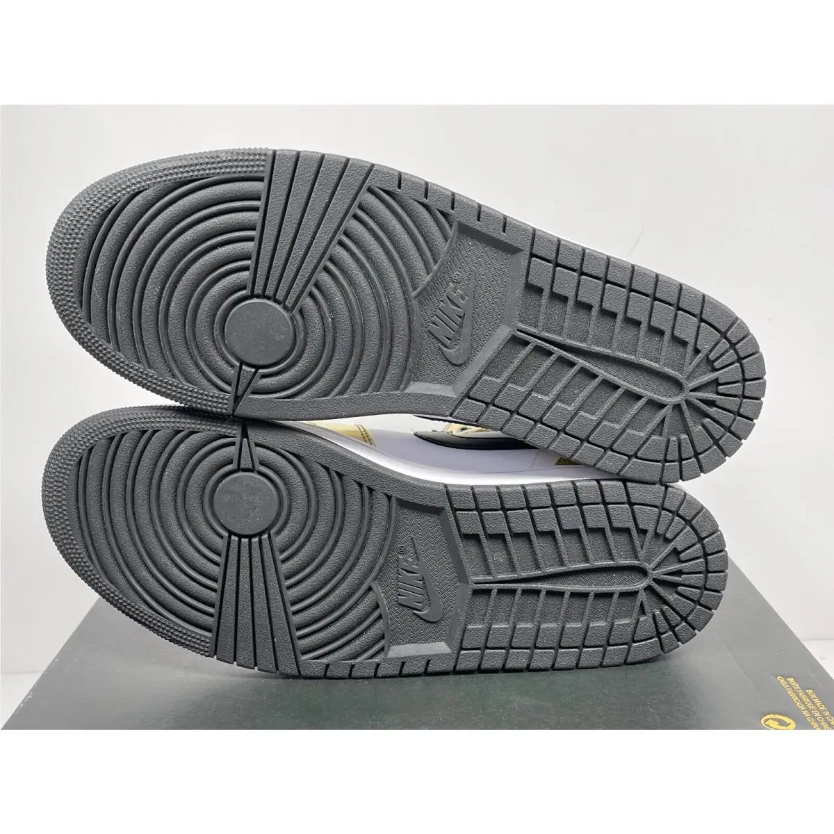 Nike shoes - Air Jordan 1 - Air - DC1419 700 - METALLIC GOLD BLACK WHITE (UPC: 194499975892) 7