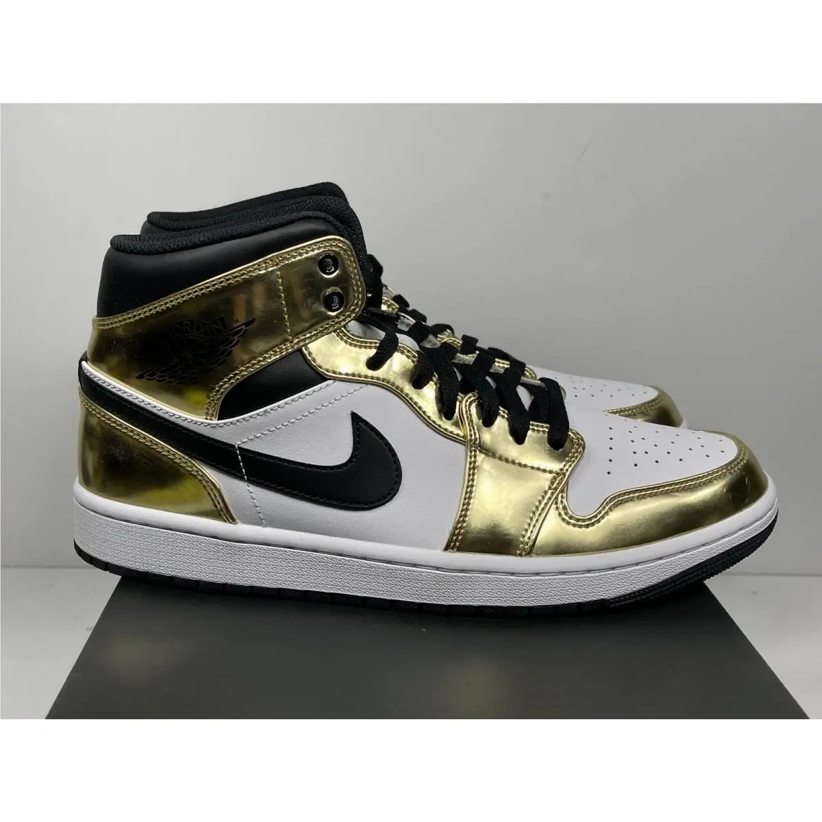 Nike shoes - Air Jordan 1 - Air - DC1419 700 - METALLIC GOLD BLACK WHITE (UPC: 194499975892) 1