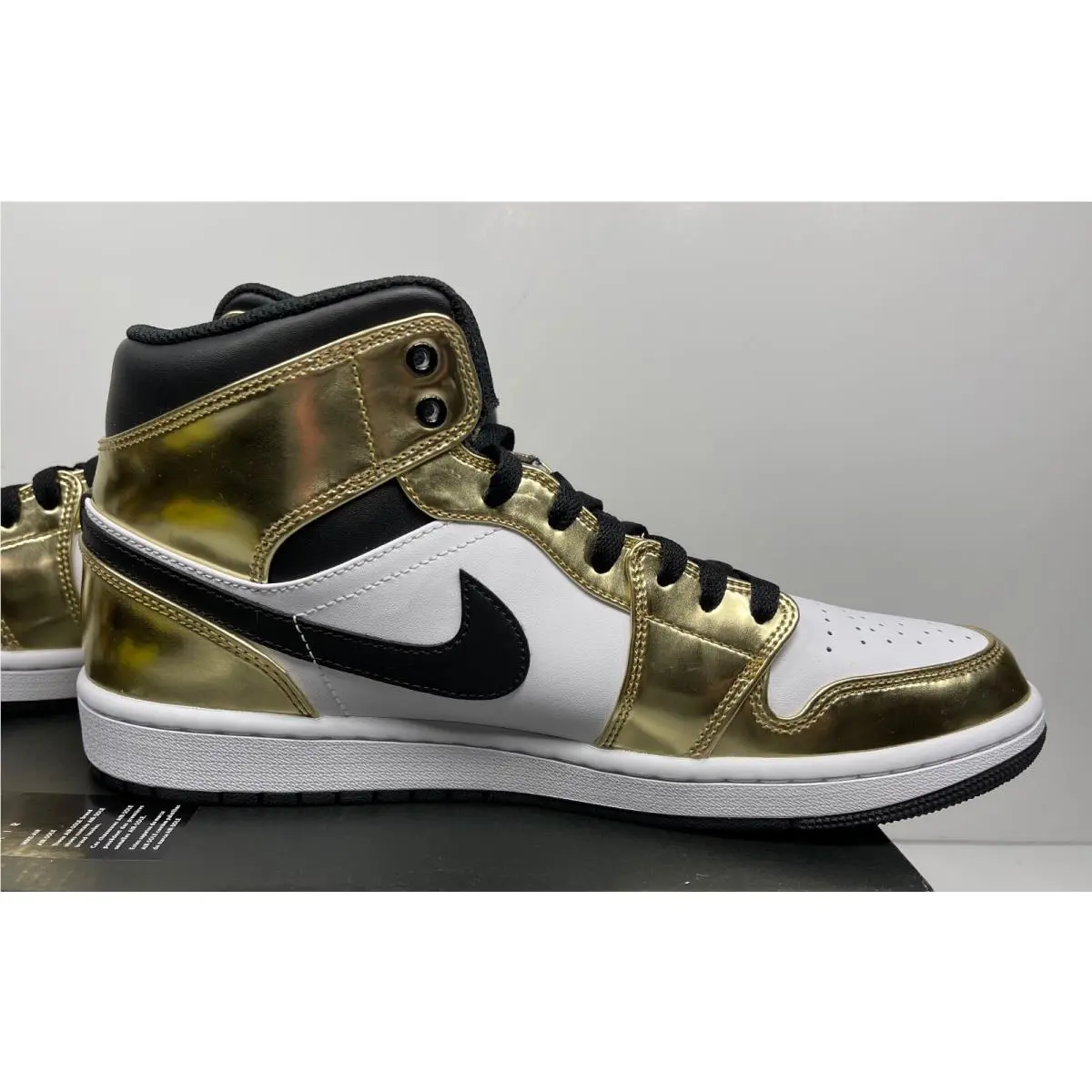 Nike shoes - Air Jordan 1 - Air - DC1419 700 - METALLIC GOLD BLACK WHITE (UPC: 194499975892) 6
