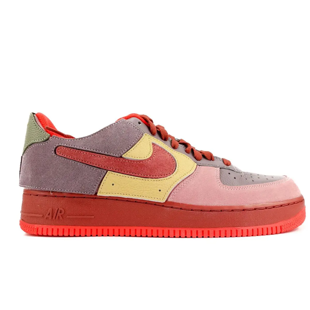 Nike Air Force 1/1 Unlocked By You Multicolor Crimson DC6730 991 Men`s Size 11.5