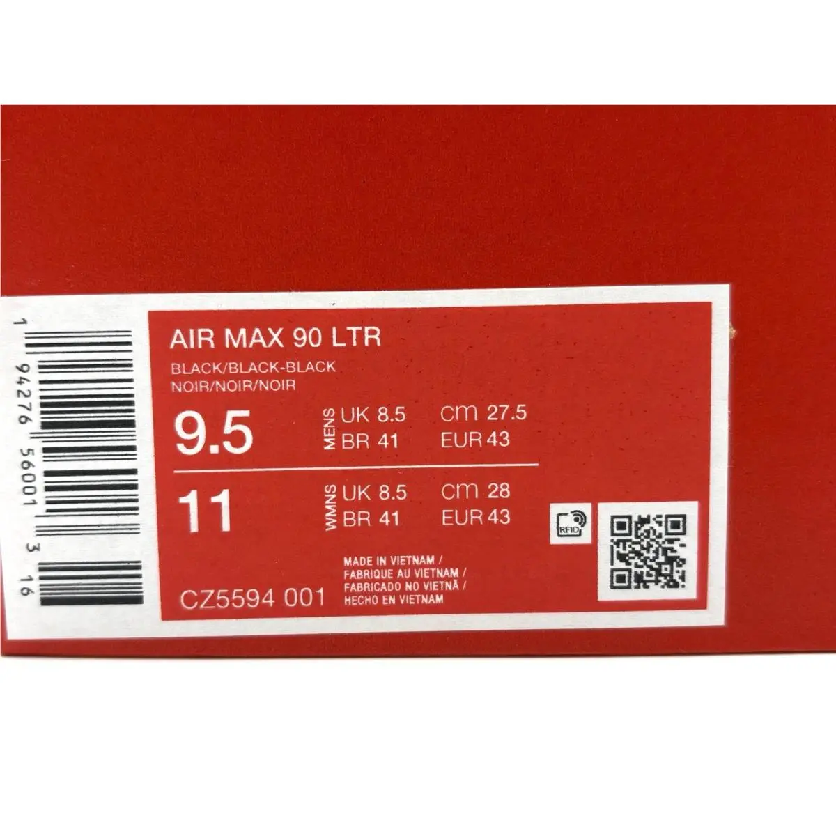 Nike shoes - Nike Air Max 90 - Air Max - CZ5594-001 - Black 10
