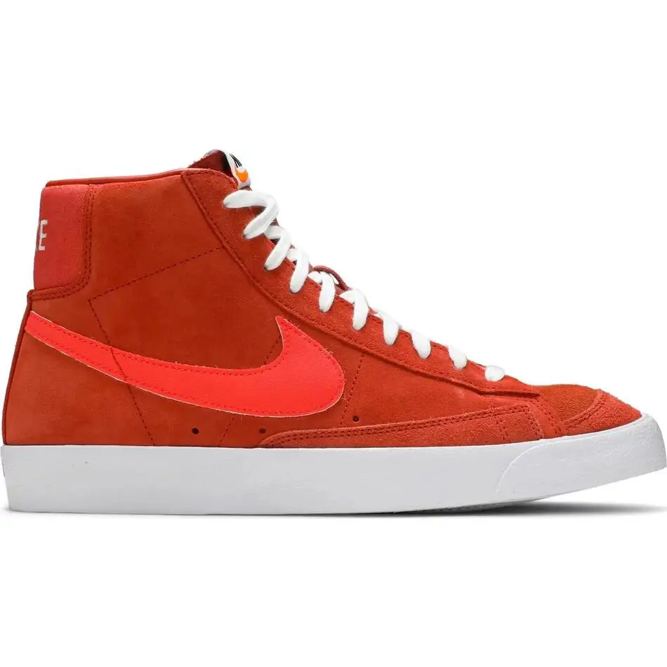 Nike Blazer Mid `77 Vntg Suede Firewood Orange White CZ4609-800 Men`s 9 - Red, way: Mantra Orange/Firewood Orange/White/Bright Crimson