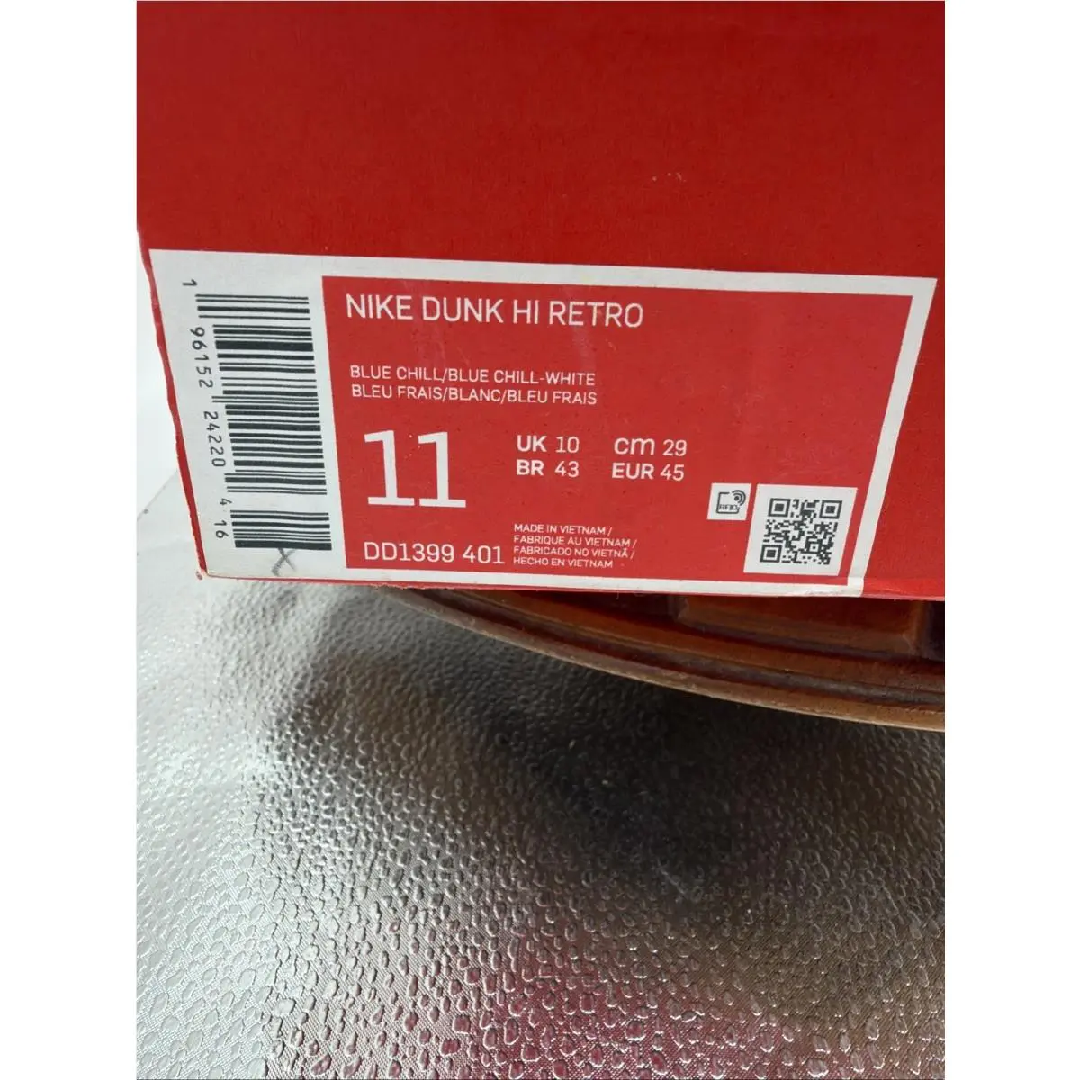 Nike shoes - Nike Dunk High - Dunk High - DD1399-401 - Blue 10