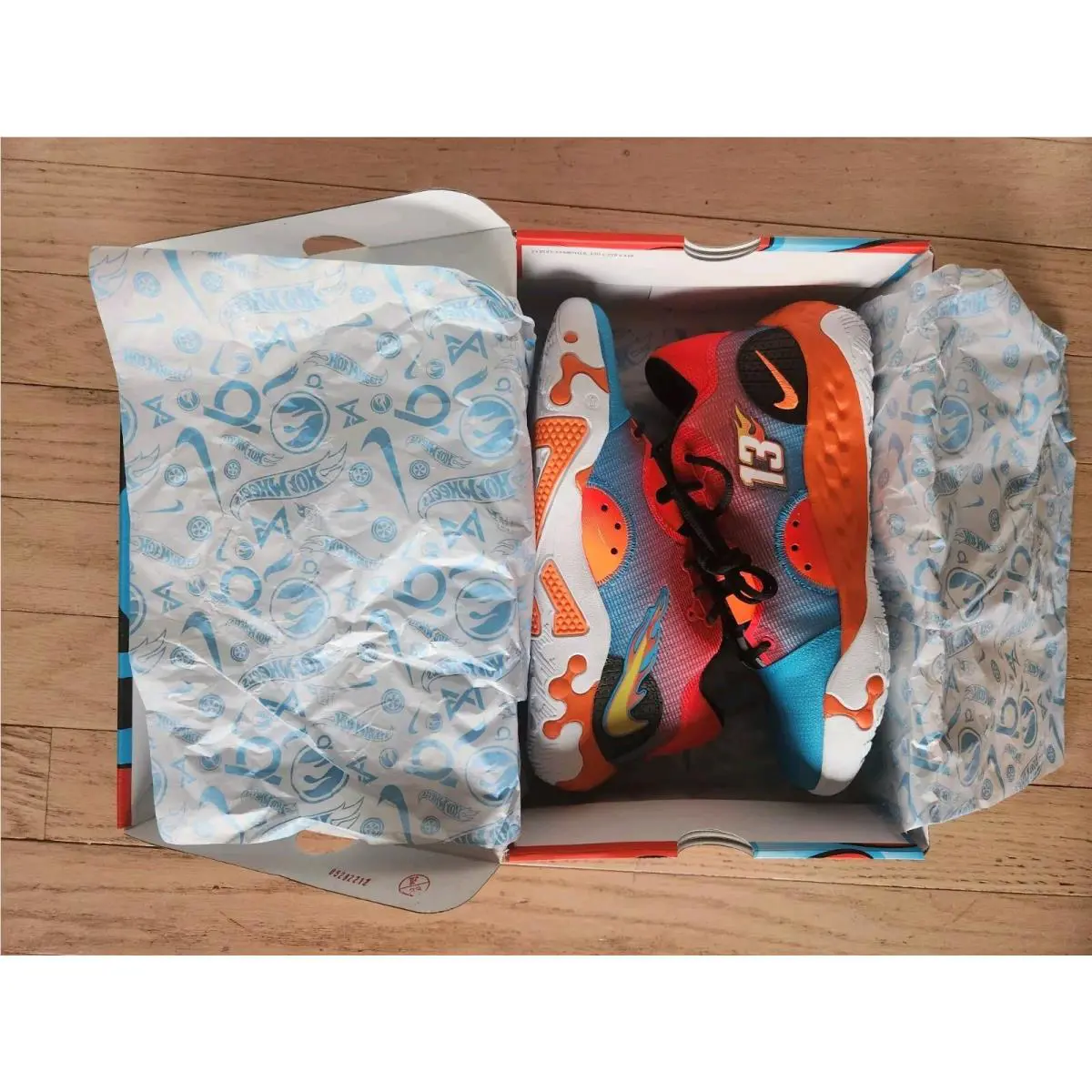 Nike shoes - Nike PG 6 - DH8446-400 - Orange, Manufacturer: Game Royal Blue (UPC: 195866150485) 0