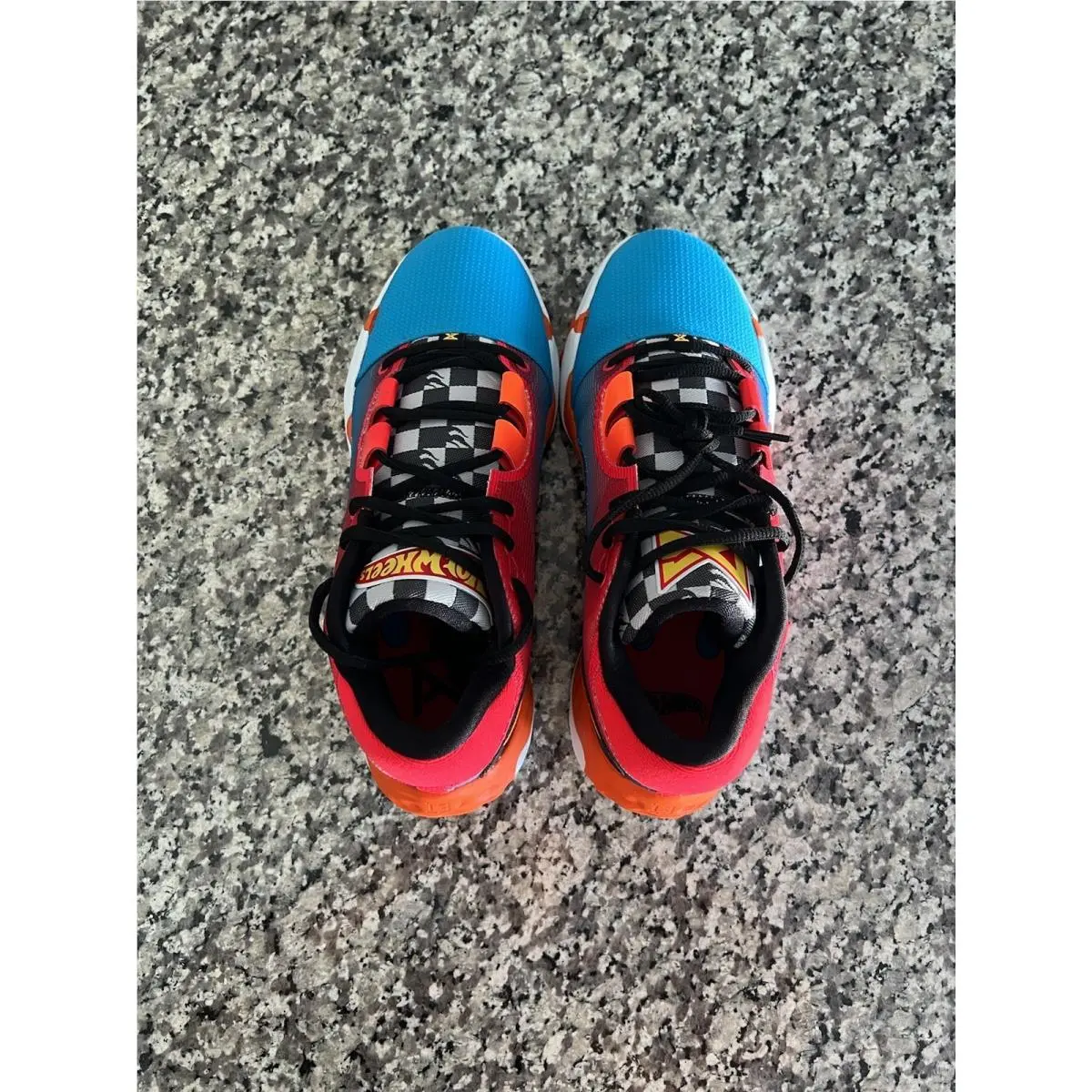 Nike shoes - PG 6 NRG - NRG - DH8446 400 - Orange, White And Blue 8