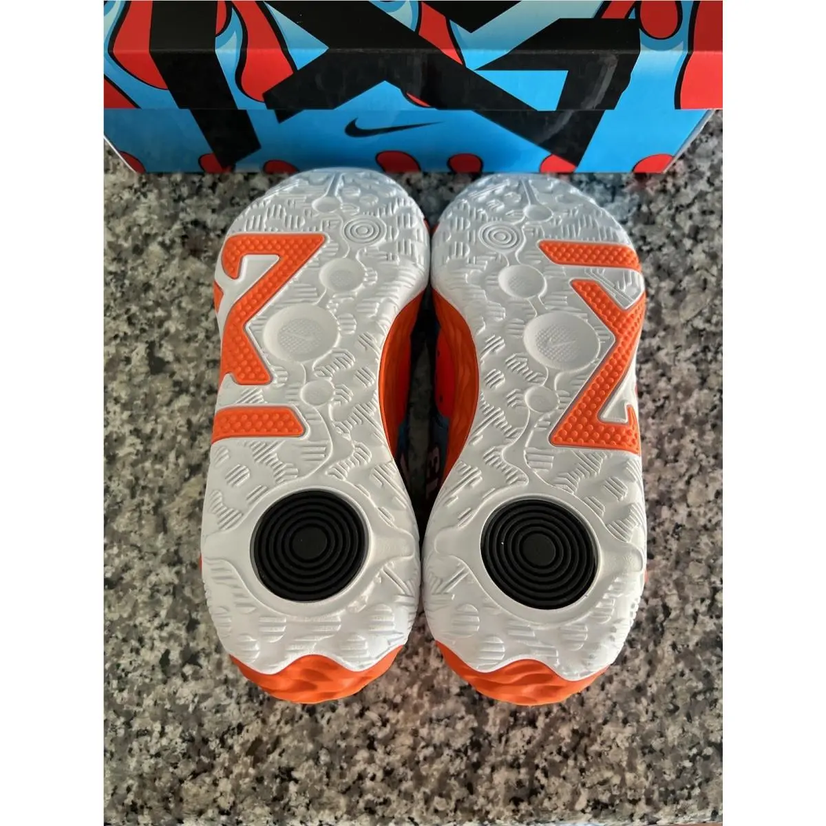 Nike shoes - PG 6 NRG - NRG - DH8446 400 - Orange, White And Blue 11