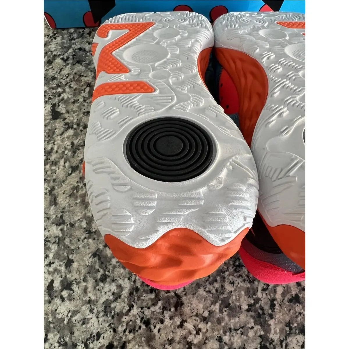 Nike shoes - PG 6 NRG - NRG - DH8446 400 - Orange, White And Blue 12