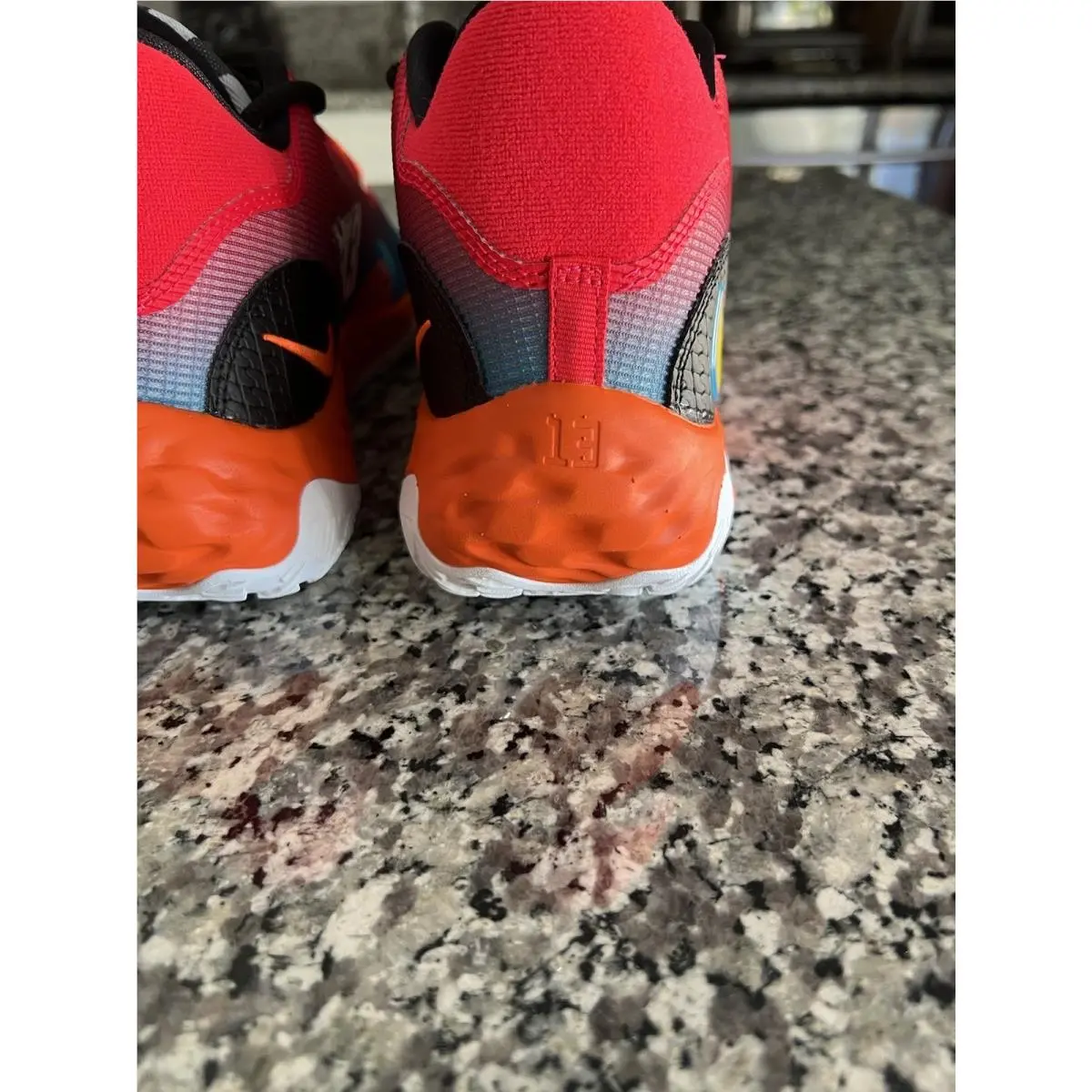 Nike shoes - PG 6 NRG - NRG - DH8446 400 - Orange, White And Blue 13