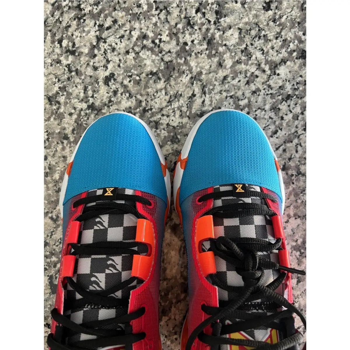 Nike shoes - PG 6 NRG - NRG - DH8446 400 - Orange, White And Blue 14