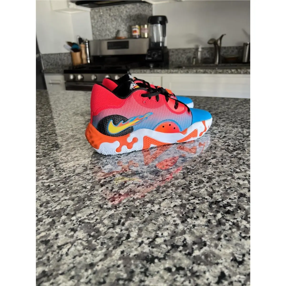 Nike shoes - PG 6 NRG - NRG - DH8446 400 - Orange, White And Blue 20