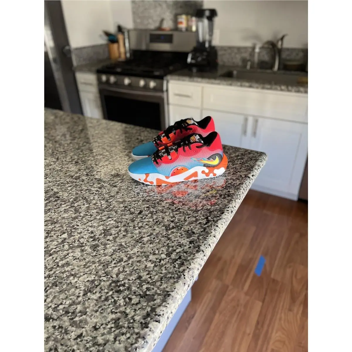 Nike shoes - PG 6 NRG - NRG - DH8446 400 - Orange, White And Blue 21