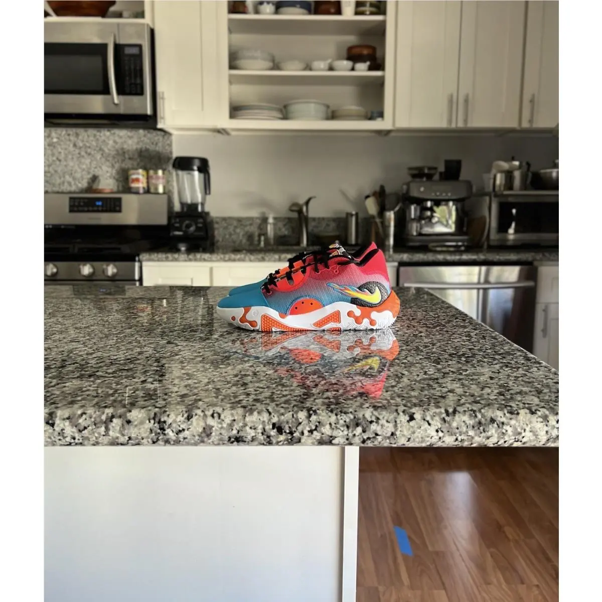 Nike shoes - PG 6 NRG - NRG - DH8446 400 - Orange, White And Blue 22