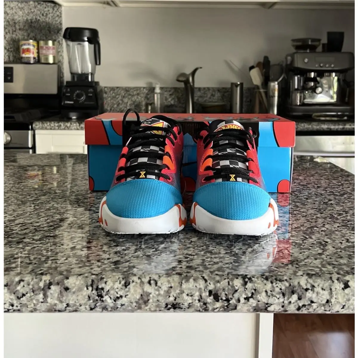 Nike shoes - PG 6 NRG - NRG - DH8446 400 - Orange, White And Blue 2