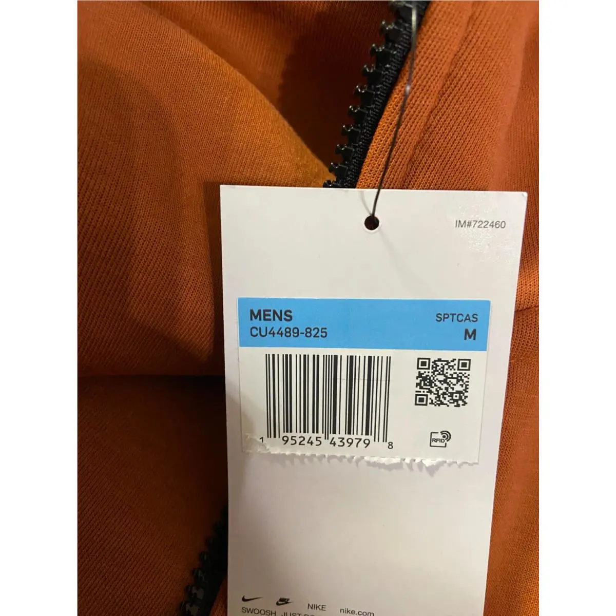 Nike clothing - CU4489-825 - CU4489-825 - Orange (UPC: 195245439910) 9