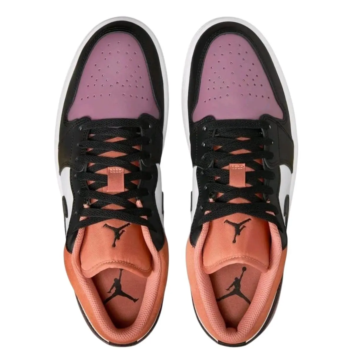 Nike shoes - Air Jordan 1 Low SE - FB9907-102 - White/Black-Sky J Orange-Sky J Mauve 5