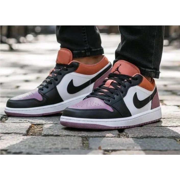 Nike shoes - Air Jordan 1 Low SE - FB9907-102 - White/Black-Sky J Orange-Sky J Mauve 0