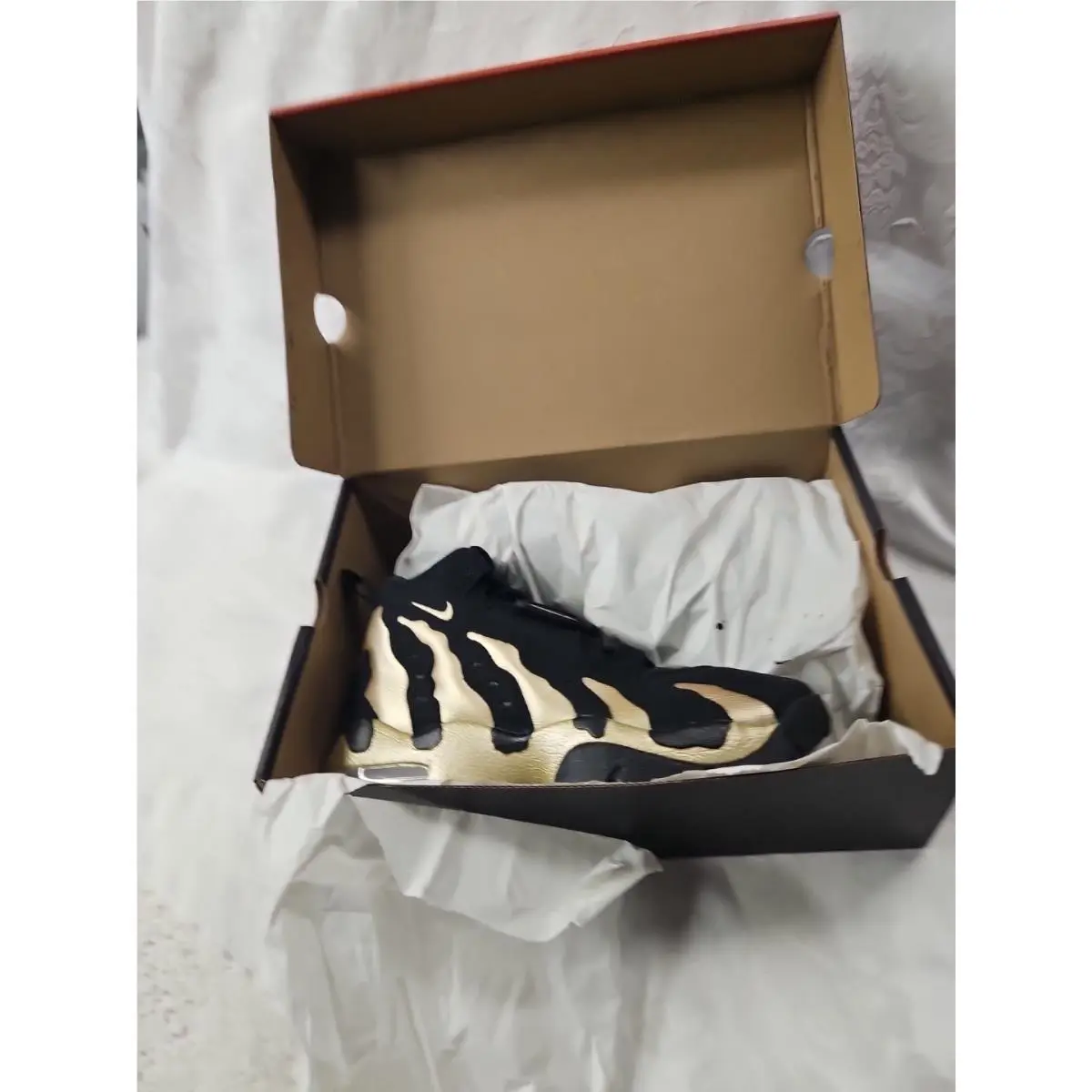 Nike shoes - Nike Air DT Max 96 - HM9236-001 - Black/Vegas Gold-White (UPC: 197599440109) 12