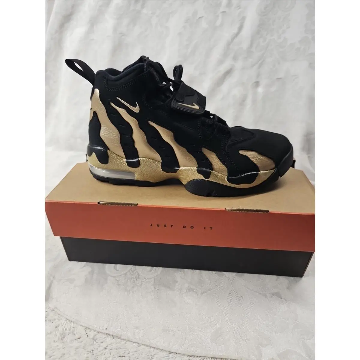 Nike shoes - Nike Air DT Max 96 - HM9236-001 - Black/Vegas Gold-White (UPC: 197599440109) 1