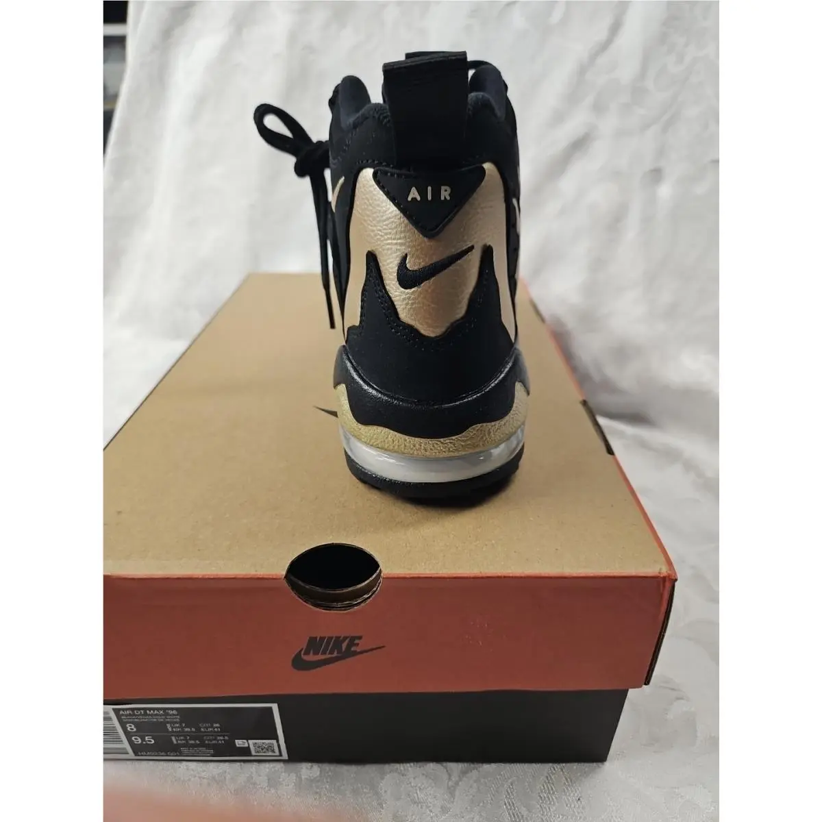 Nike shoes - Nike Air DT Max 96 - HM9236-001 - Black/Vegas Gold-White (UPC: 197599440109) 2