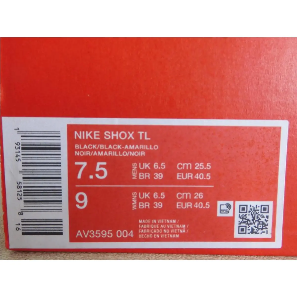 Nike shoes - Nike Shox TL - Shox - DJ4701300 - Black (UPC: 193145581258) 6