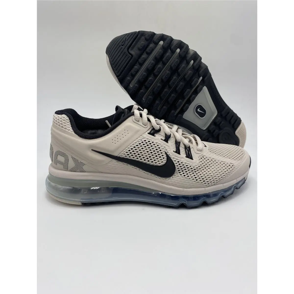 Nike Air Max 2013 Desert Sand Black Shoes FZ3156-008 Men`s Size 8