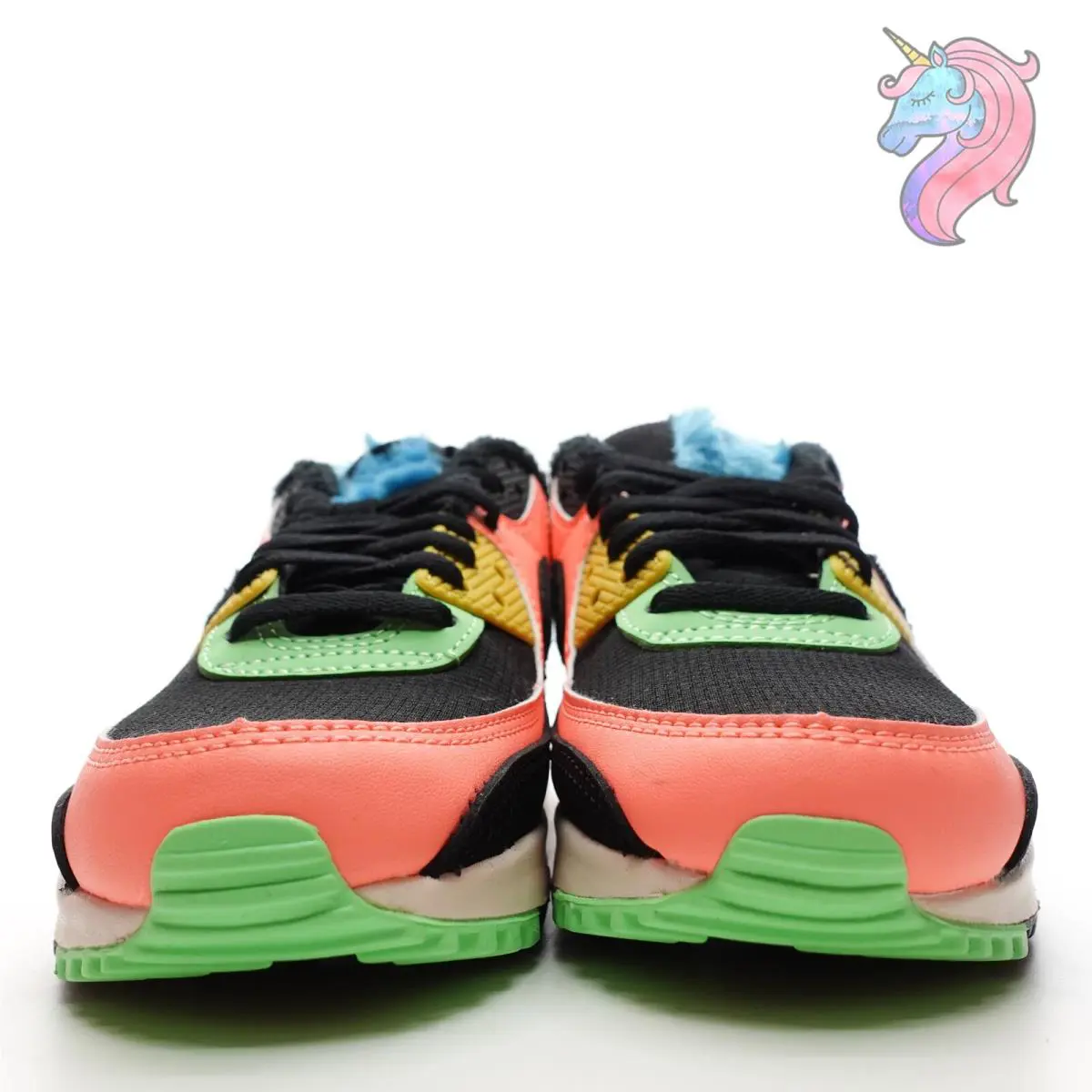 Nike shoes - Nike Air Max 90 - Air Max - CT1891-600 - Multicolor, Manufacturer: Atomic Pink Black Laser Blue 3