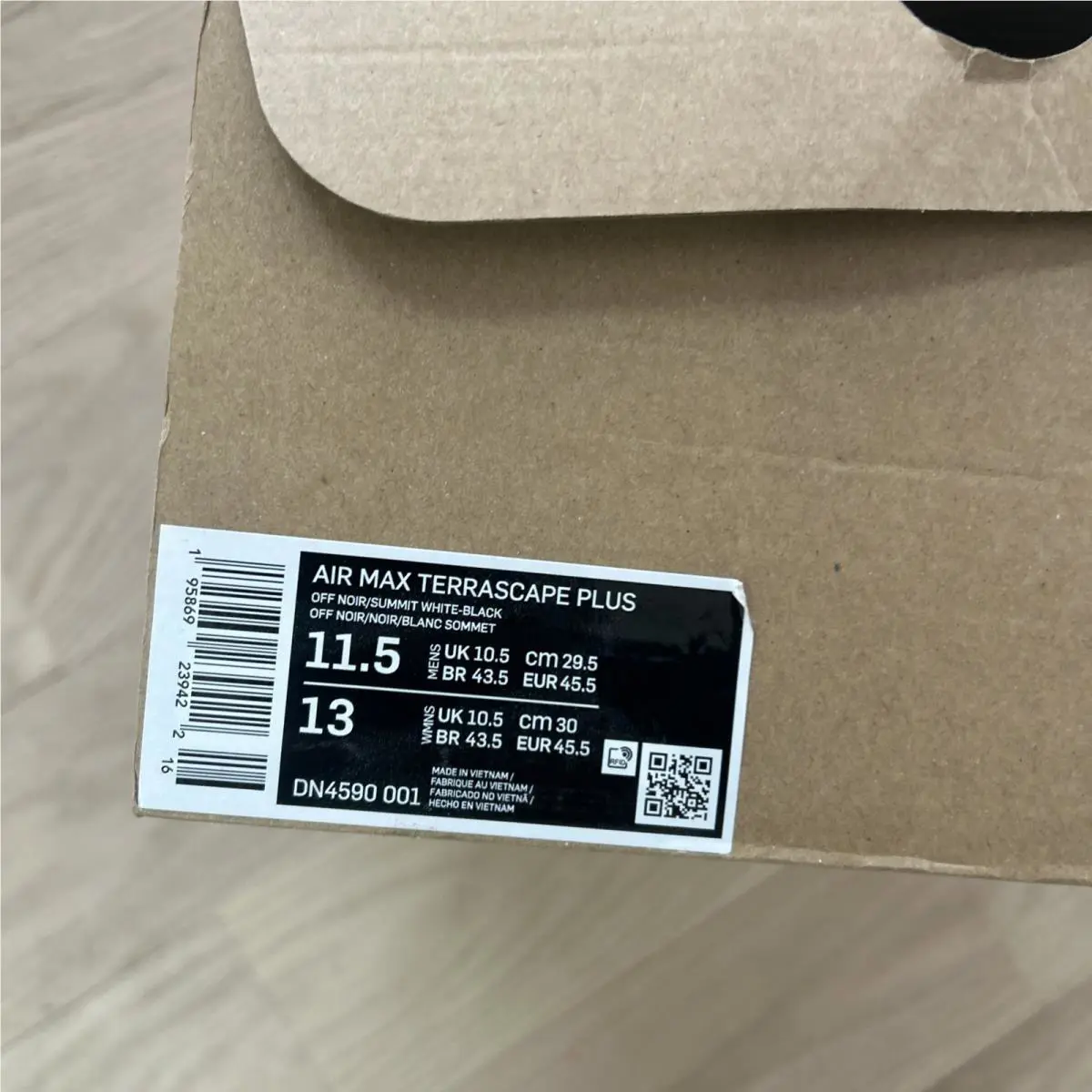 Nike shoes - Nike Air Max Terrascape - Air Max Terrascape - DN4590-001 - Black/Anthracite (UPC: 195869239422) 8