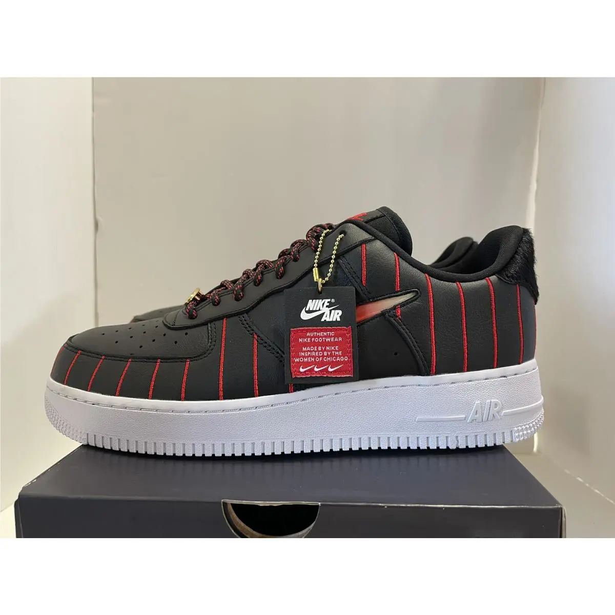 Nike shoes - Nike Air Force 1 Jewel QS - CU6359-001 - Black (UPC: 0194274850017) 1