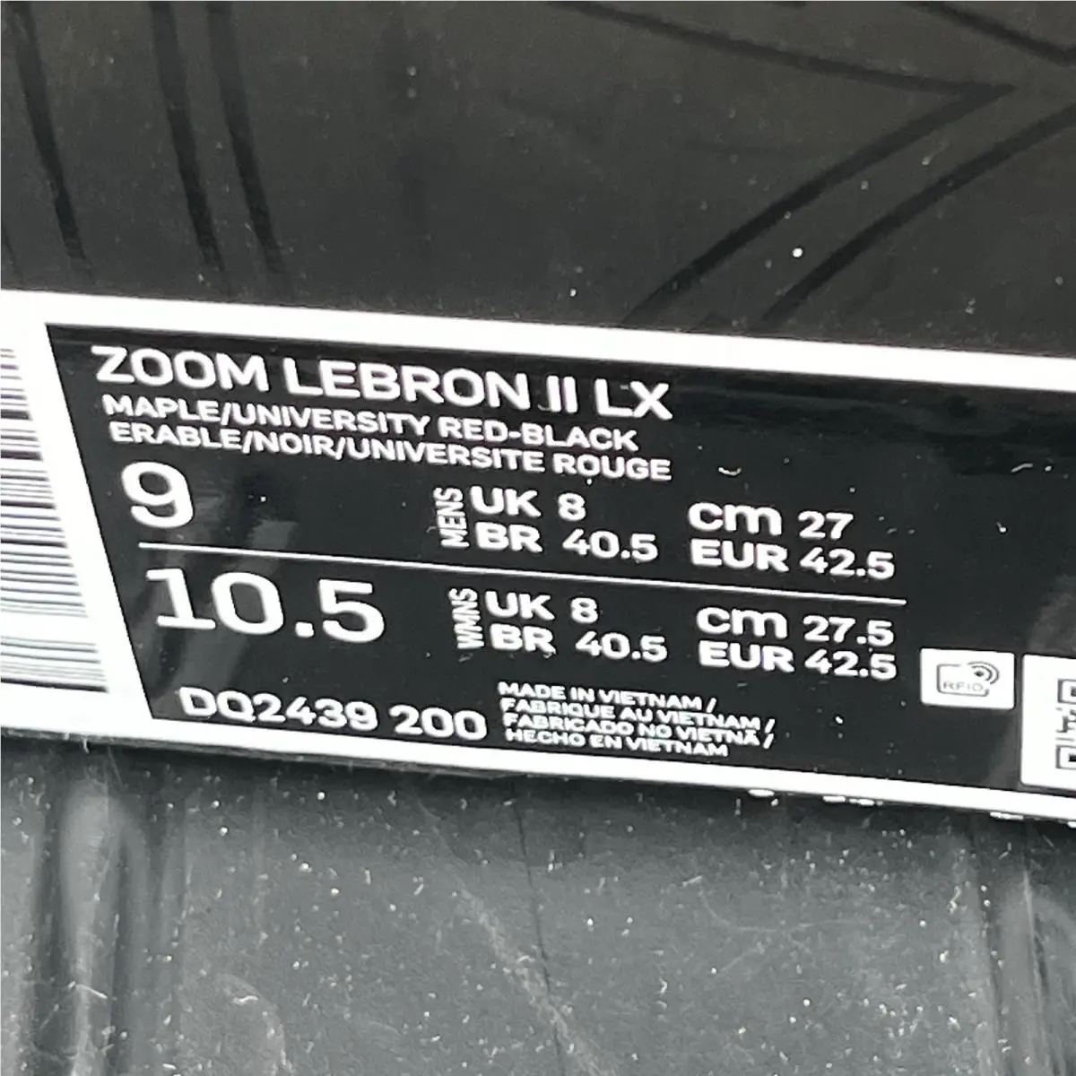 Nike shoes - Nike Zoom LeBron 2 - Zoom LeBron - DQ2439-200 - Multicolor 5