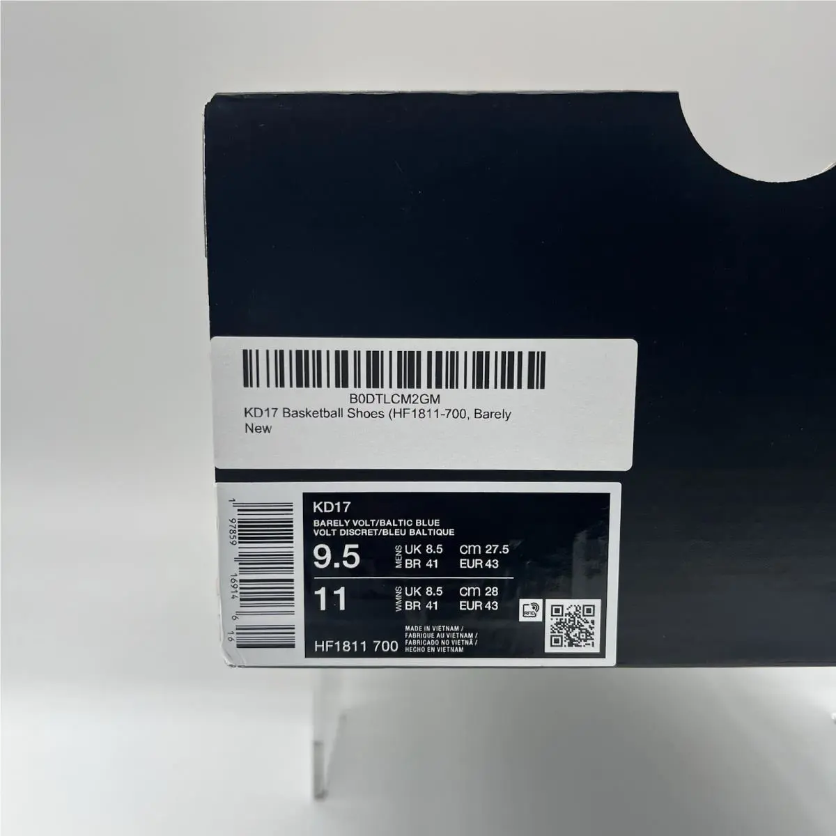 Nike shoes - Nike KD 17 - HF1811-700 - Blue (UPC: 197859162437) 3