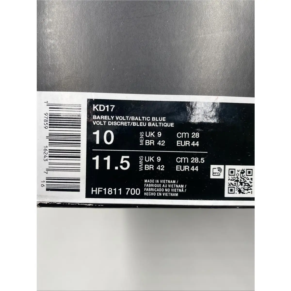 Nike shoes - Nike KD 17 - HF1811-700 - Blue (UPC: 197859162437) 6