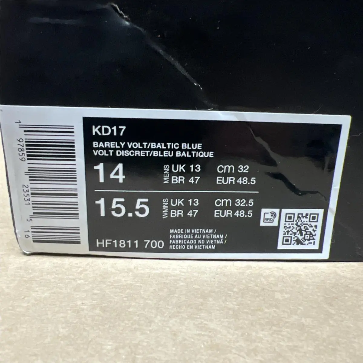 Nike shoes - Nike KD 17 - HF1811-700 - Blue 5