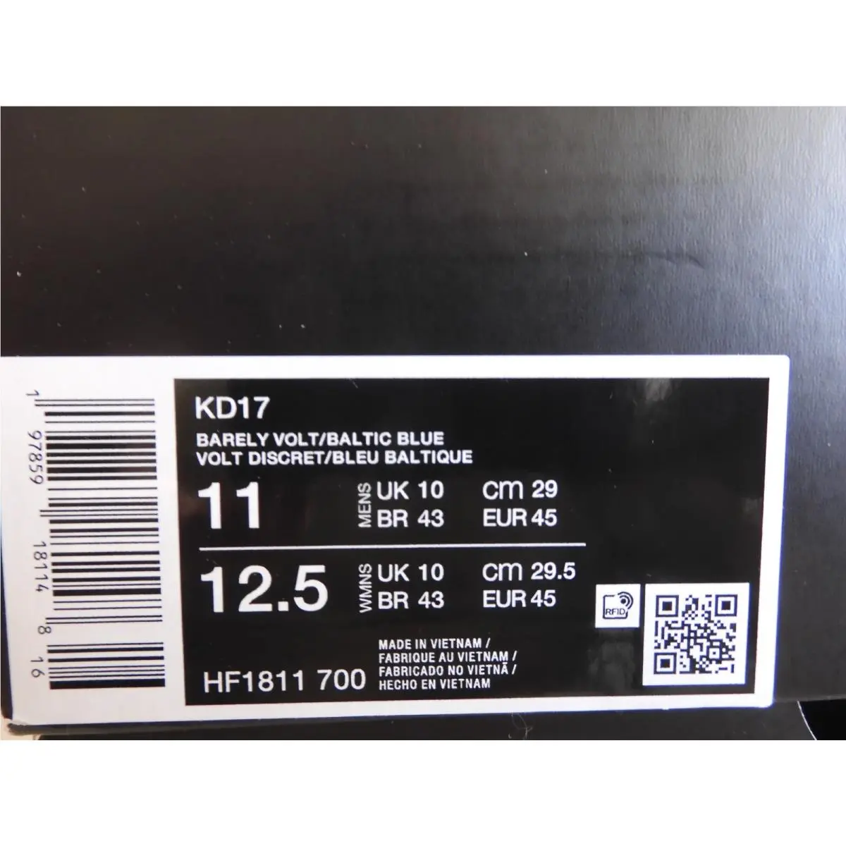 Nike shoes - Nike KD 17 - HF1811-700 - Blue (UPC: 197859162437) 3