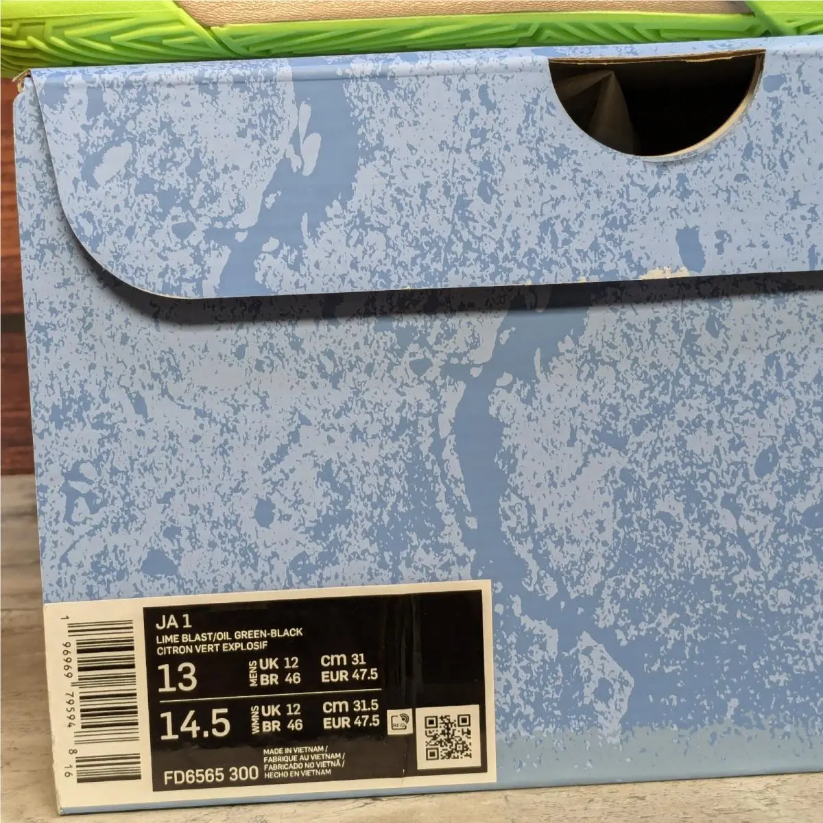 Nike shoes - Nike Ja 1 - FD6565-300 - Green (UPC: 196969795948) 7