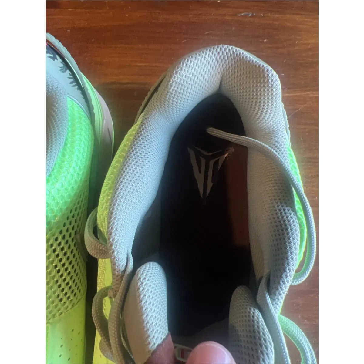 Nike shoes - Nike Ja 1 - FD6565-300 - Green, Manufacturer: Lime Blast/Oil Green/Black/Hemp/Cacao Wow 12