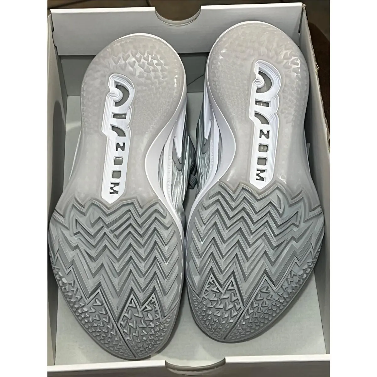 Nike shoes - Nike Air Zoom G.T. Cut 2 - FJ8915001 - WOLF GREY/WHITE 16