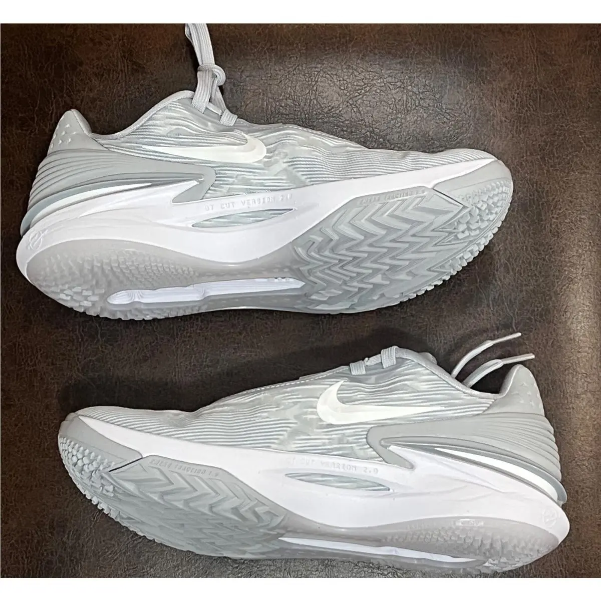 Nike shoes - Nike Air Zoom G.T. Cut 2 - FJ8915001 - WOLF GREY/WHITE 20