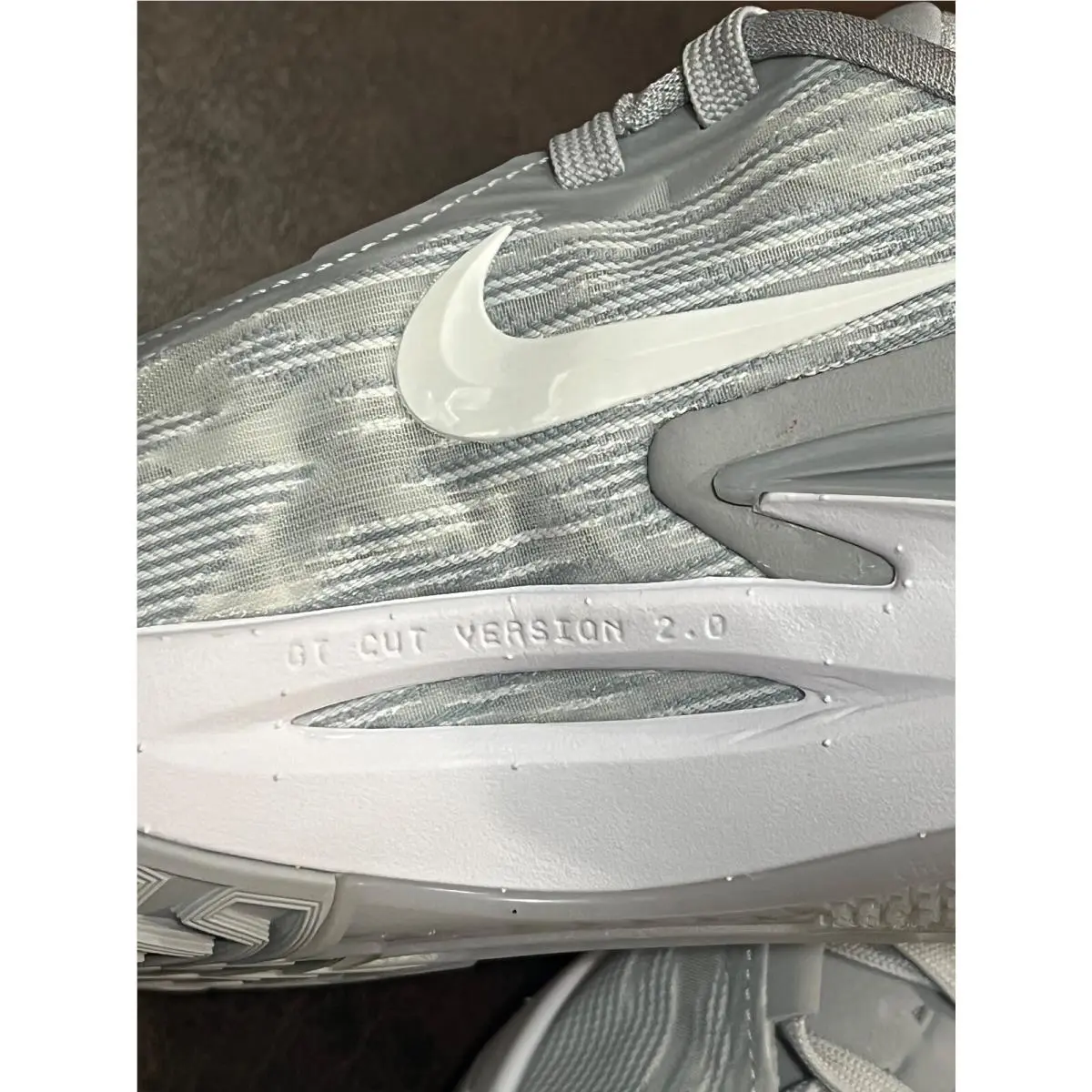 Nike shoes - Nike Air Zoom G.T. Cut 2 - FJ8915001 - WOLF GREY/WHITE 7