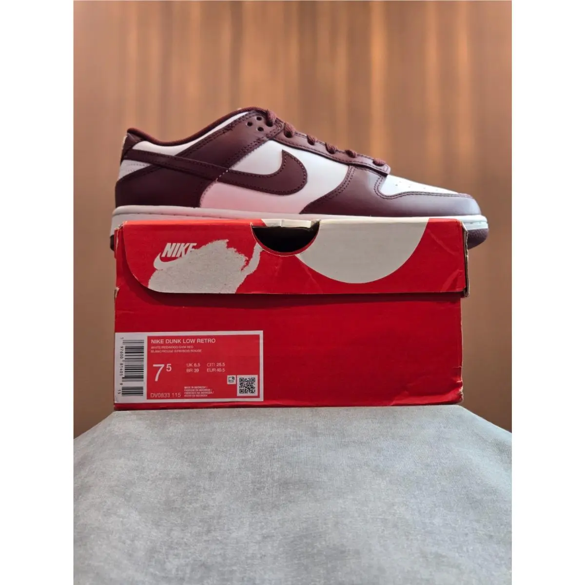 Nike shoes - Nike Dunk Low Retro - Dunk Low Retro - DV0833-115 - Red 6