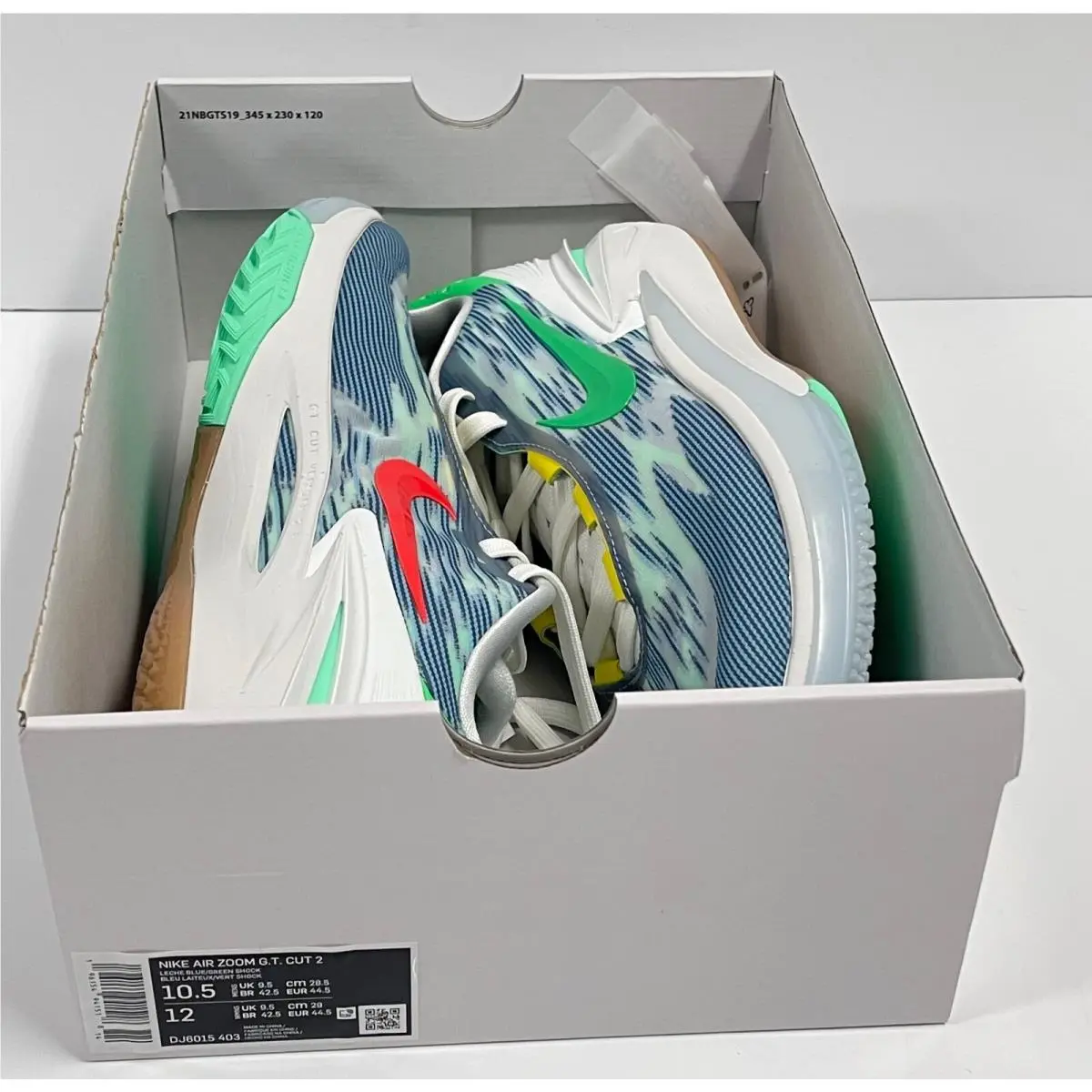 Nike shoes - Nike Air Zoom GT Cut - DJ6015-403 - LECHE BLUE (UPC: 196154941518) 8