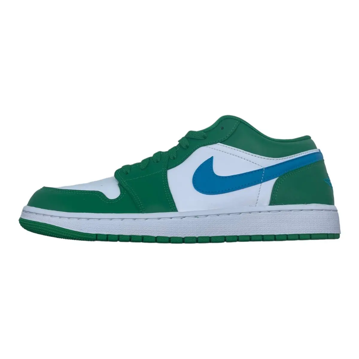 Nike Air Jordan Retro 1 Low Lucky Green White DC0774-304 - Women`s Size 5.5