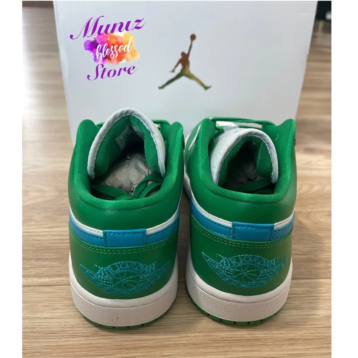Nike shoes - Nike Air Jordan 1 - Air - DC0774-304 - White (UPC: 0196604364539) 4