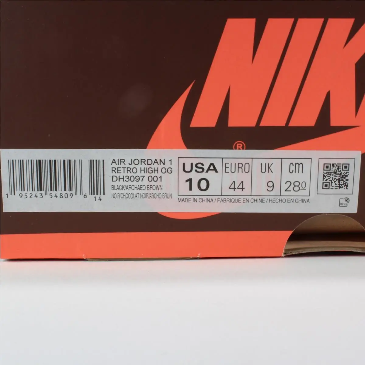 Nike shoes - Air Jordan 1 - Air - DH3097-001 - Multicolor 1