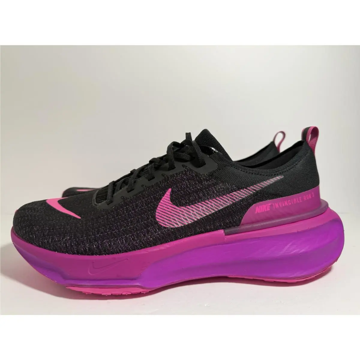 Nike shoes - Nike ZoomX Invincible - ZoomX Invincible - DR2615 006 - Black/Laser Fuchsia (UPC: 197602477511) 0