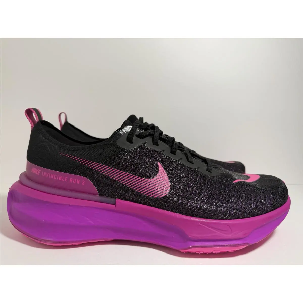 Nike shoes - Nike ZoomX Invincible - ZoomX Invincible - DR2615 006 - Black/Laser Fuchsia (UPC: 197602477511) 2